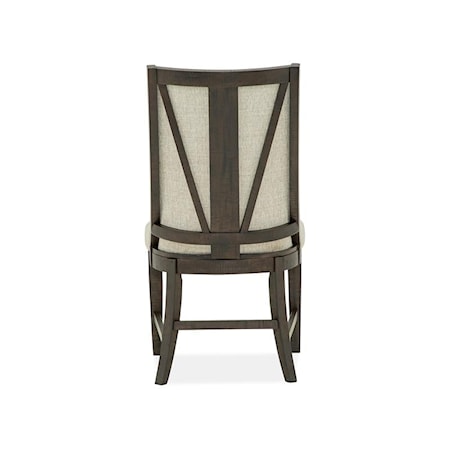 Upholstered Host Side Chair (2/Ctn)