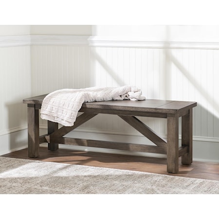 Wooden Bed Bench