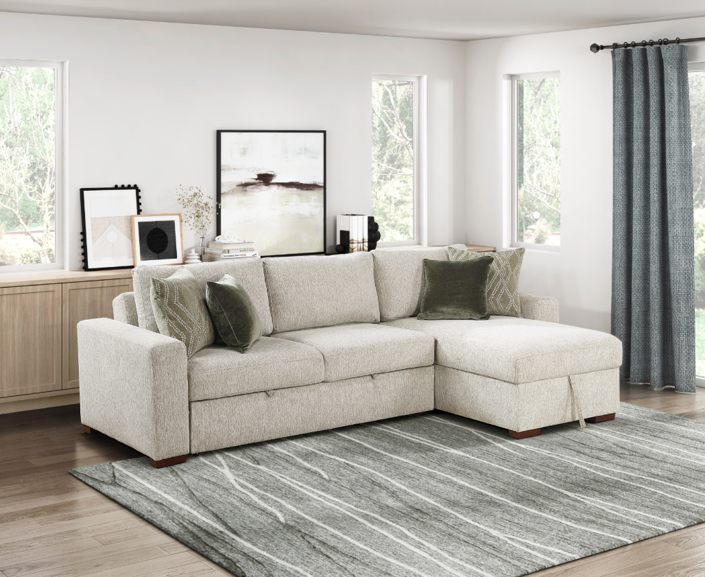 Homelegance Isla 2-Piece Sectional Sofa
