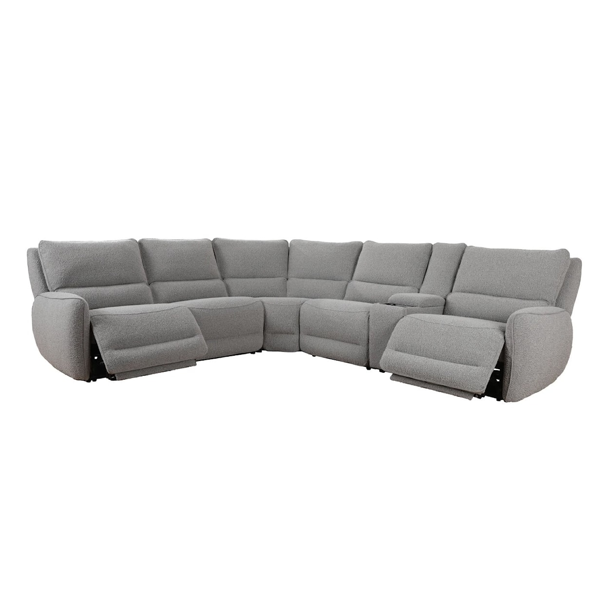 Paramount Living Stellar Power Reclining 6 piece Modular Sectional