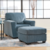 Signature Design by Ashley Cashton Contemporary Chair and Ottoman