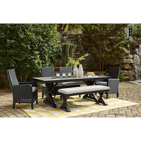 6 Piece Outdoor Dining Set