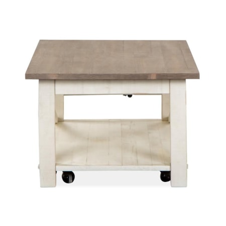 Lift Top Storage Cocktail Table