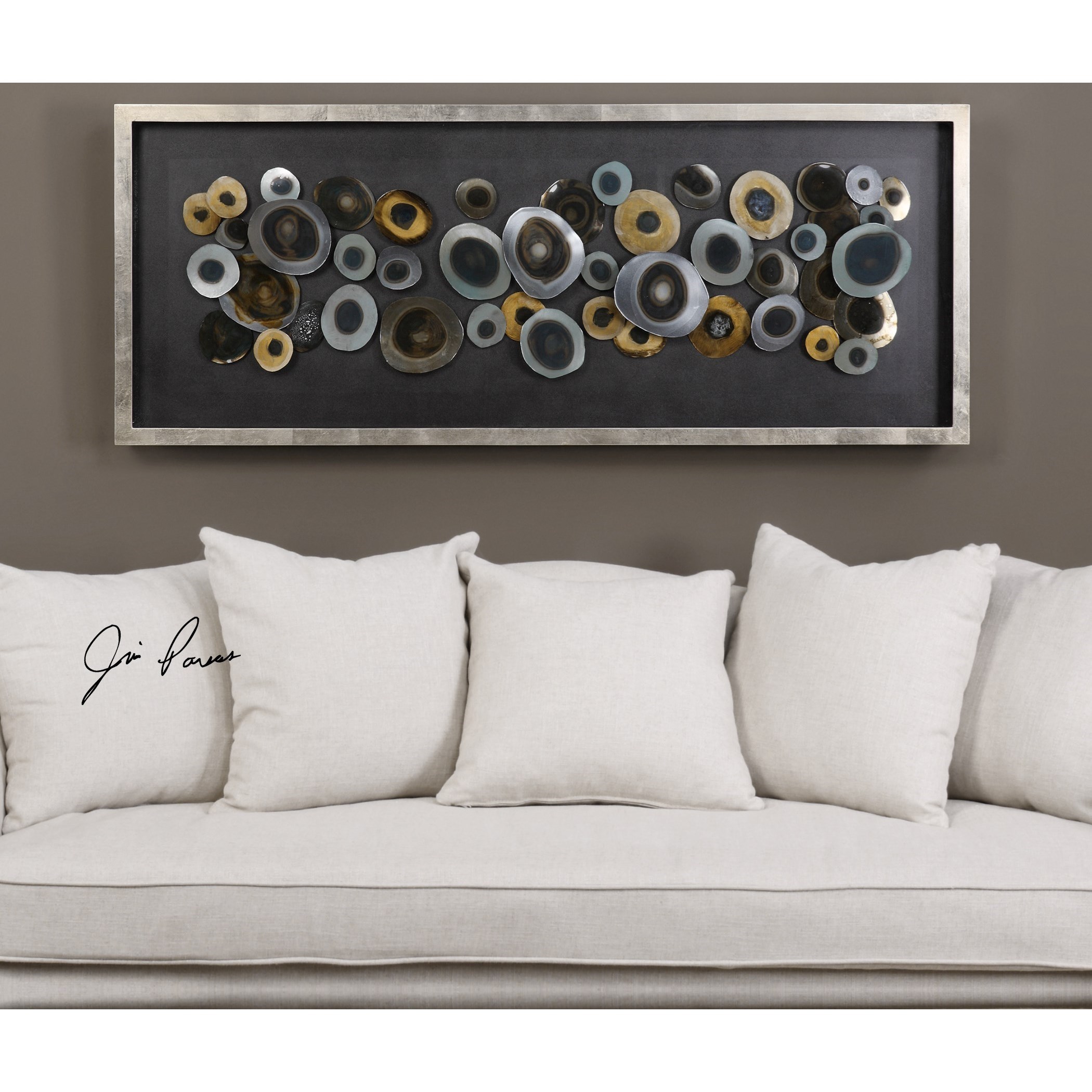 Uttermost Alternative Wall Decor Discs Shadow Box