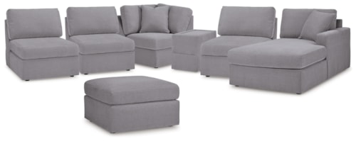 6-Piece Sectional With Chaise And Ottoman