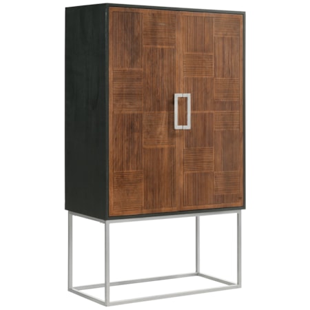 Home Bar Cabinet Wine Storage and