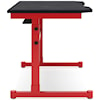 Signature Design by Ashley Lynxtyn Adjustable Height Home Office Desk