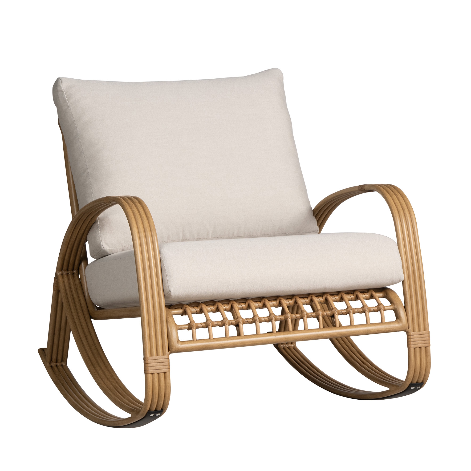 Open-Weave Lounge Rocker