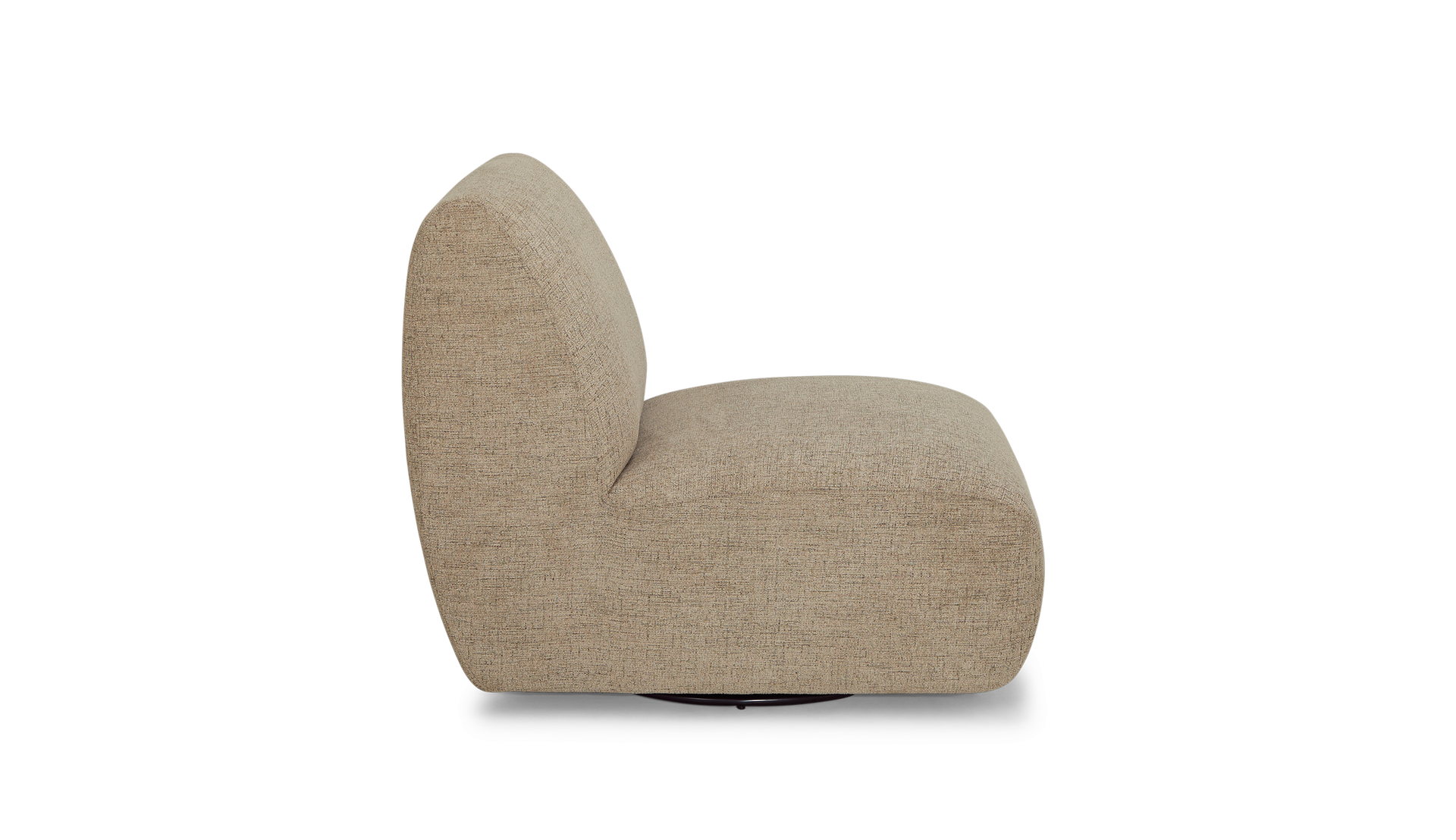 Armless Swivel Chair