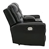 Signature Design by Ashley Warlin Power Reclining Loveseat with Console