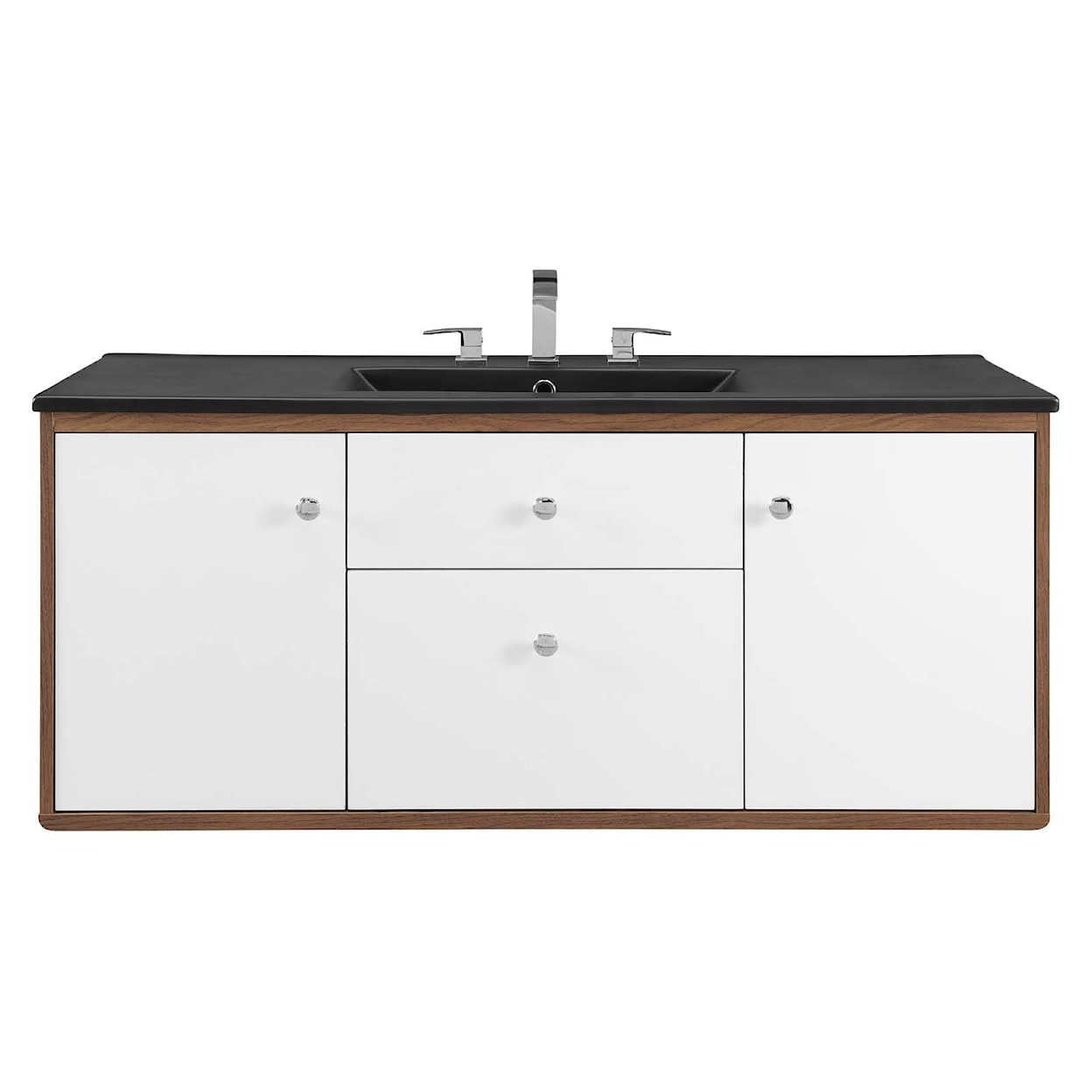 Modway Transmit 48" Wall-Mount Bathroom Vanity