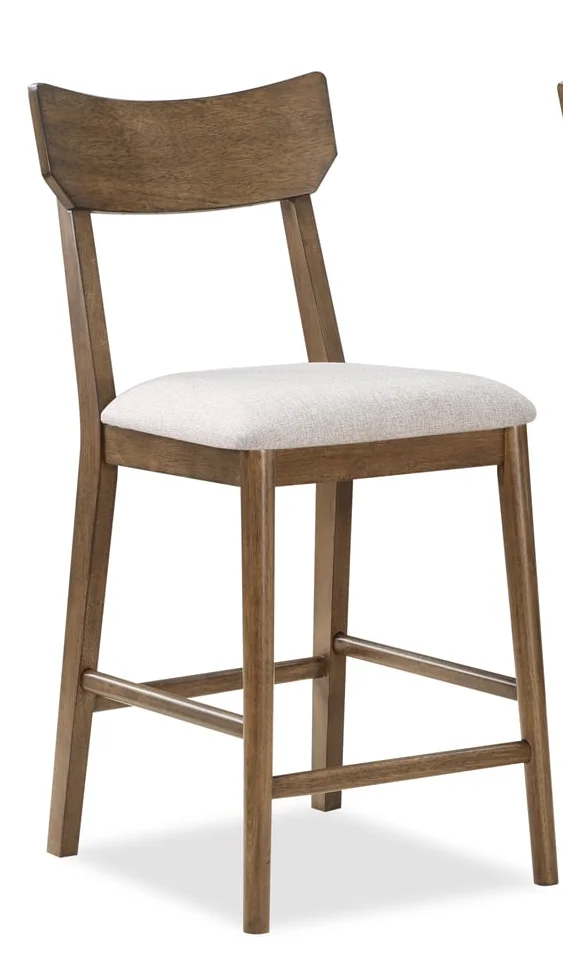 Crown Mark Weldon 2714S24 MidCentury Modern CounterHeight Dining