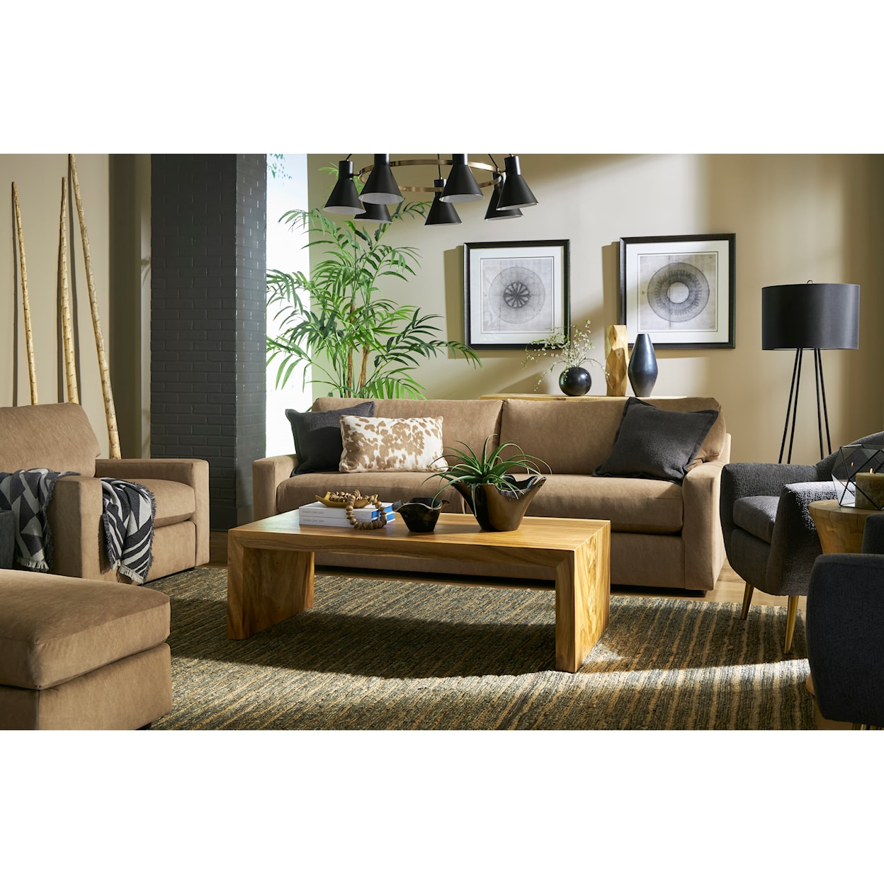 Best Home Furnishings Harpella Stationary Sofa