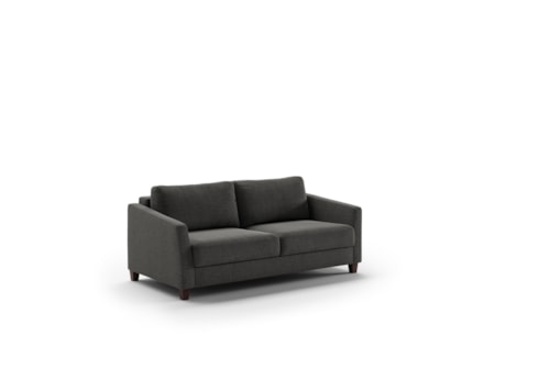 Contemporary Customizable Queen Size Loveseat Sleeper with Dual Motion Sleeper Mechanism