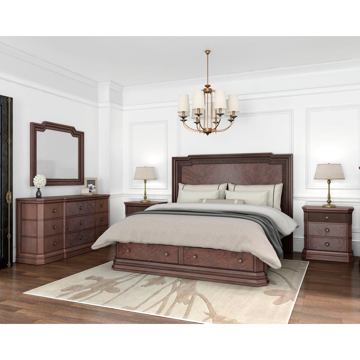 A.R.T. Furniture Inc 328 - Revival King Platform Bed