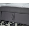 Benchcraft Salado 2-Pc Sectional w/ Sleeper & Storage Chaise