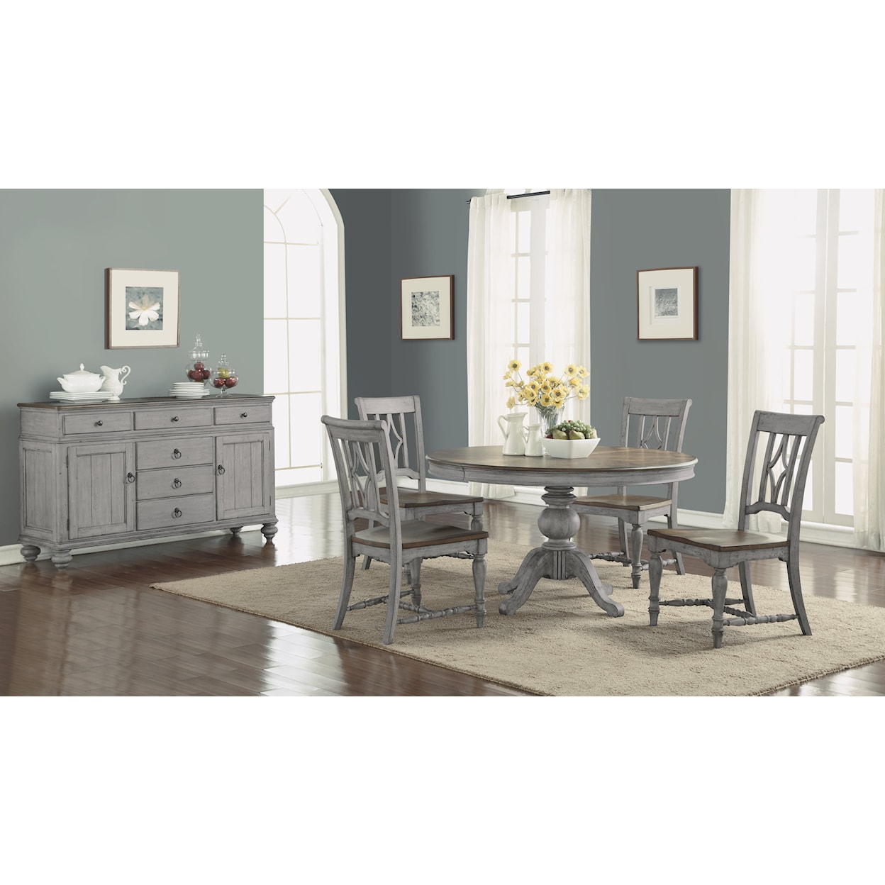 Flexsteel Casegoods Plymouth Dining Room Group