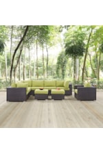 Modway Convene Outdoor Patio Ottoman