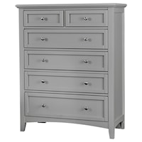 Casual 5-Drawer Chest of Drawers