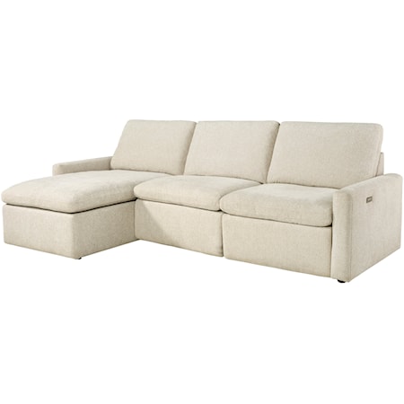 3-Piece Power Reclining Sofa Chaise