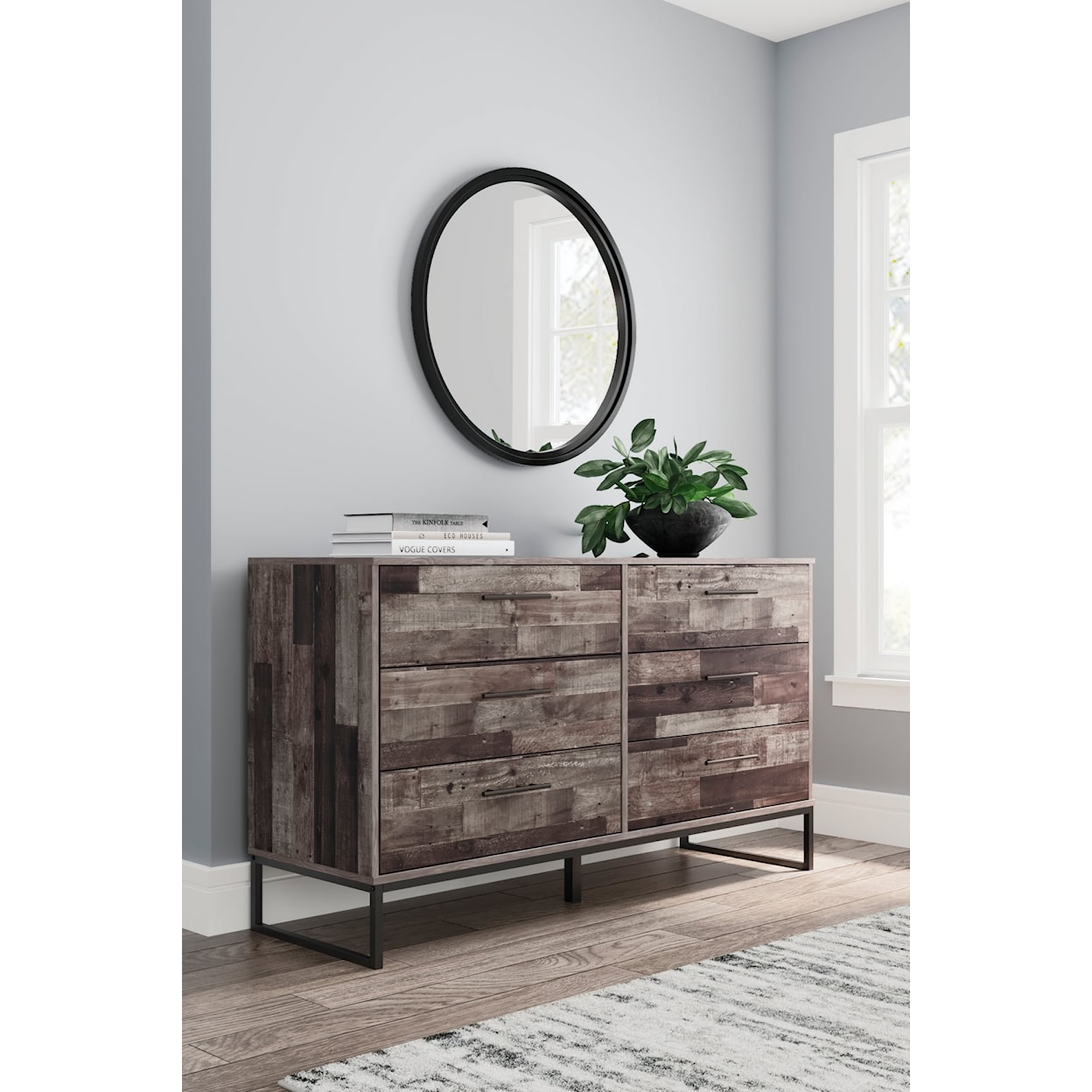 Ashley Signature Design Neilsville 6-Drawer Dresser