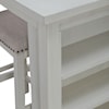 Liberty Furniture Brook Creek 3-Piece Counter Set - White