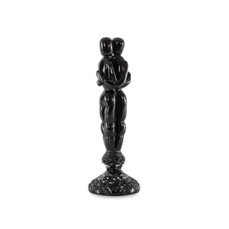Black Crystal Figurine