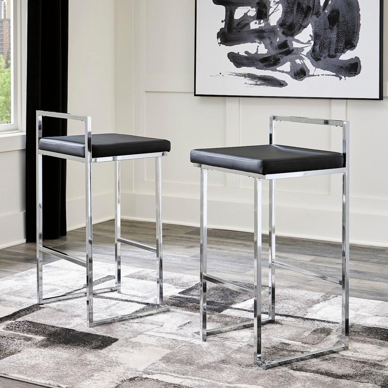 Ashley Signature Design Madanere Bar Height Bar Stool