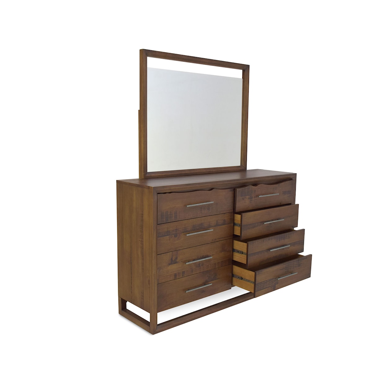 Steve Silver Lofton Dresser and Mirror Set