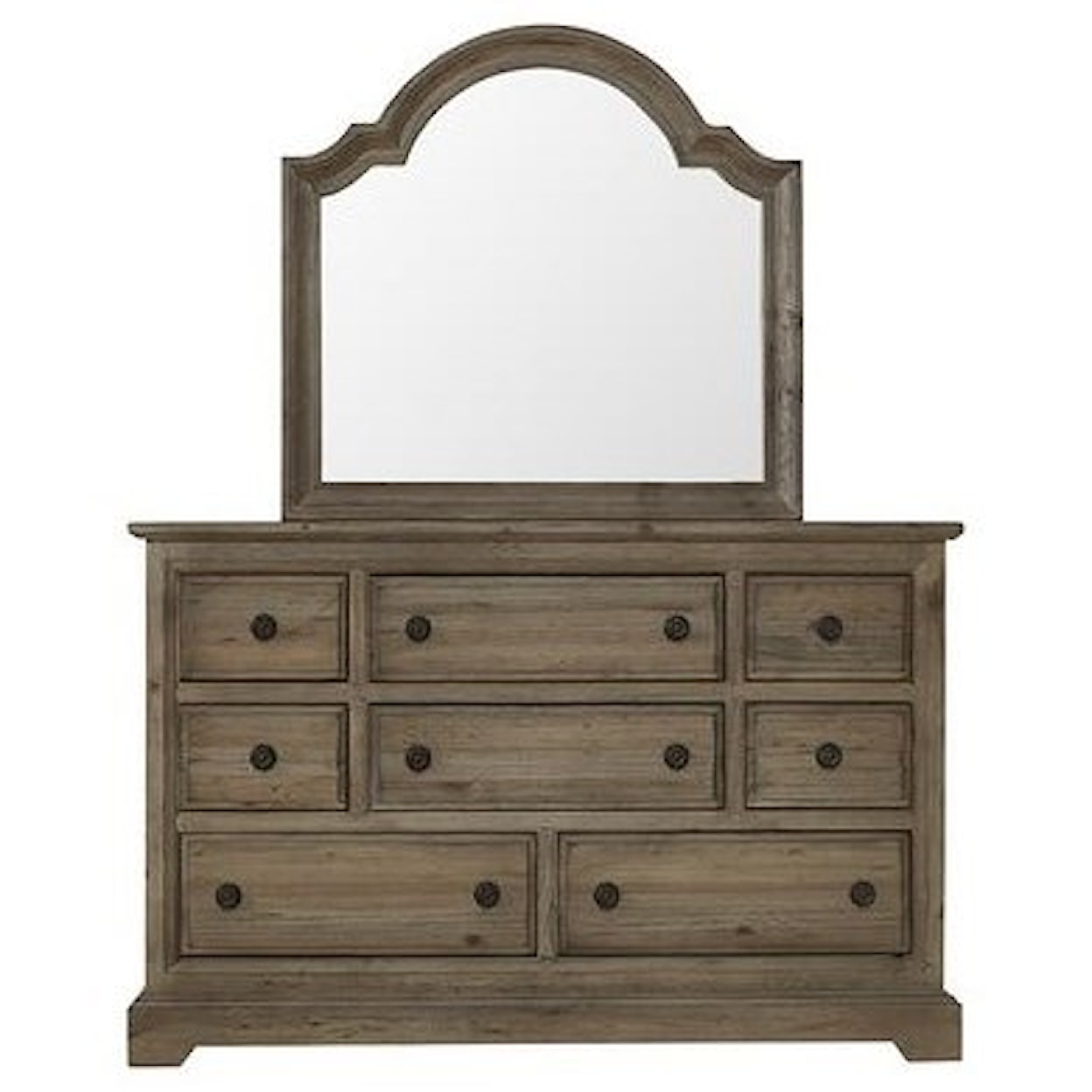 Progressive Furniture Wildfire Dresser & Mirror