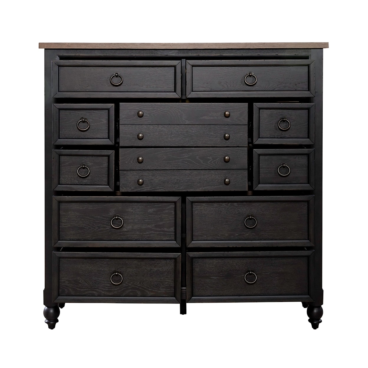 Liberty Furniture Americana Farmhouse 12-Drawer Chesser