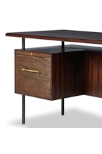 Four Hands Bina Mid-Century Modern Lauren Desk with Floating Top