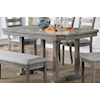 Furniture of America - FOA LAQUILA Dining Table, Gray