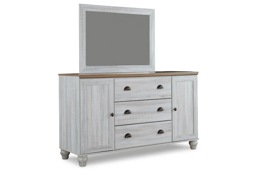 Haven Bay Dresser & Mirror by Signature Design by Ashley Furniture at Sam's Appliance & Furniture