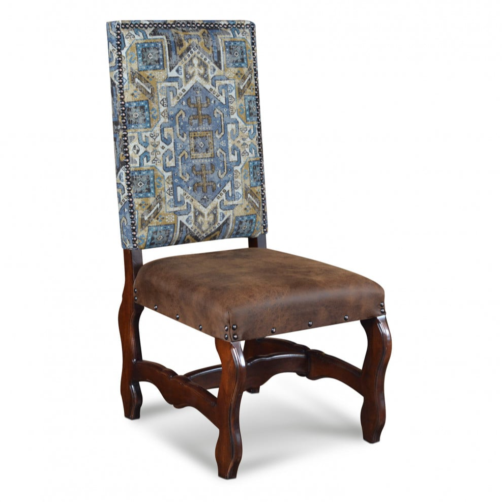 Faux Leather Side Chair