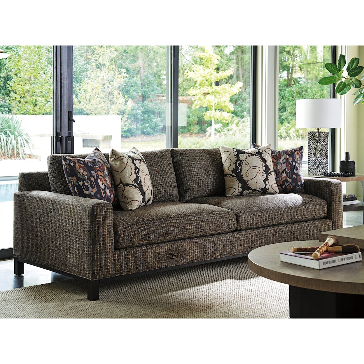 Lexington Upholstery 7910-33 2303-71 Chronicle Stationary Sofa with ...