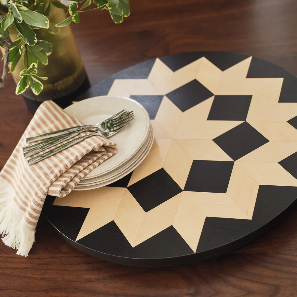 Maple Wood Lazy Susan
