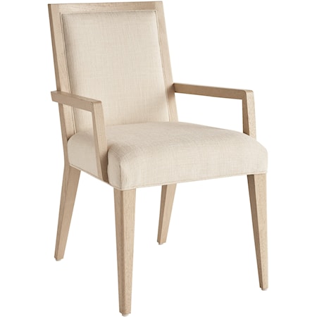 Contemporary Nicholas Upholstered Arm Chair