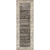 Reeds Rugs Mika 7'10" x 11'2" Charcoal / Ivory Rug
