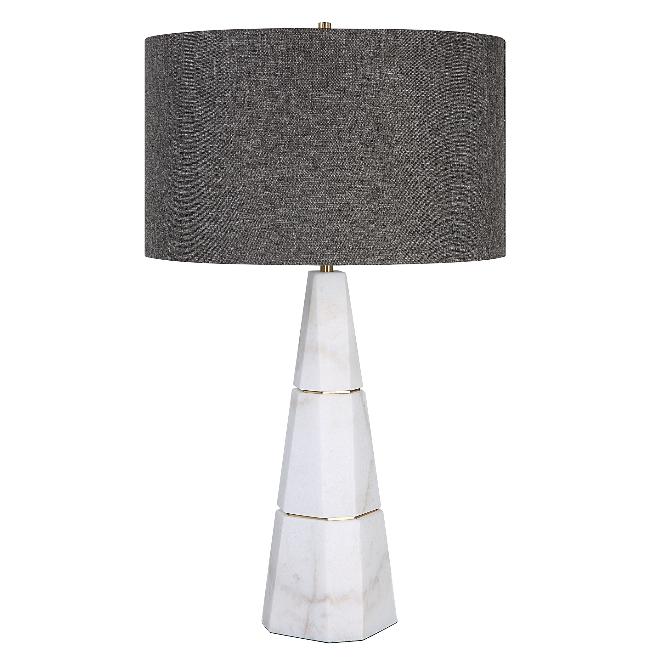 Uttermost Citadel Citadel White Marble Table Lamp