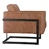 Moe's Home Collection Luxley Luxley Club Chair Open Road Brown Leather