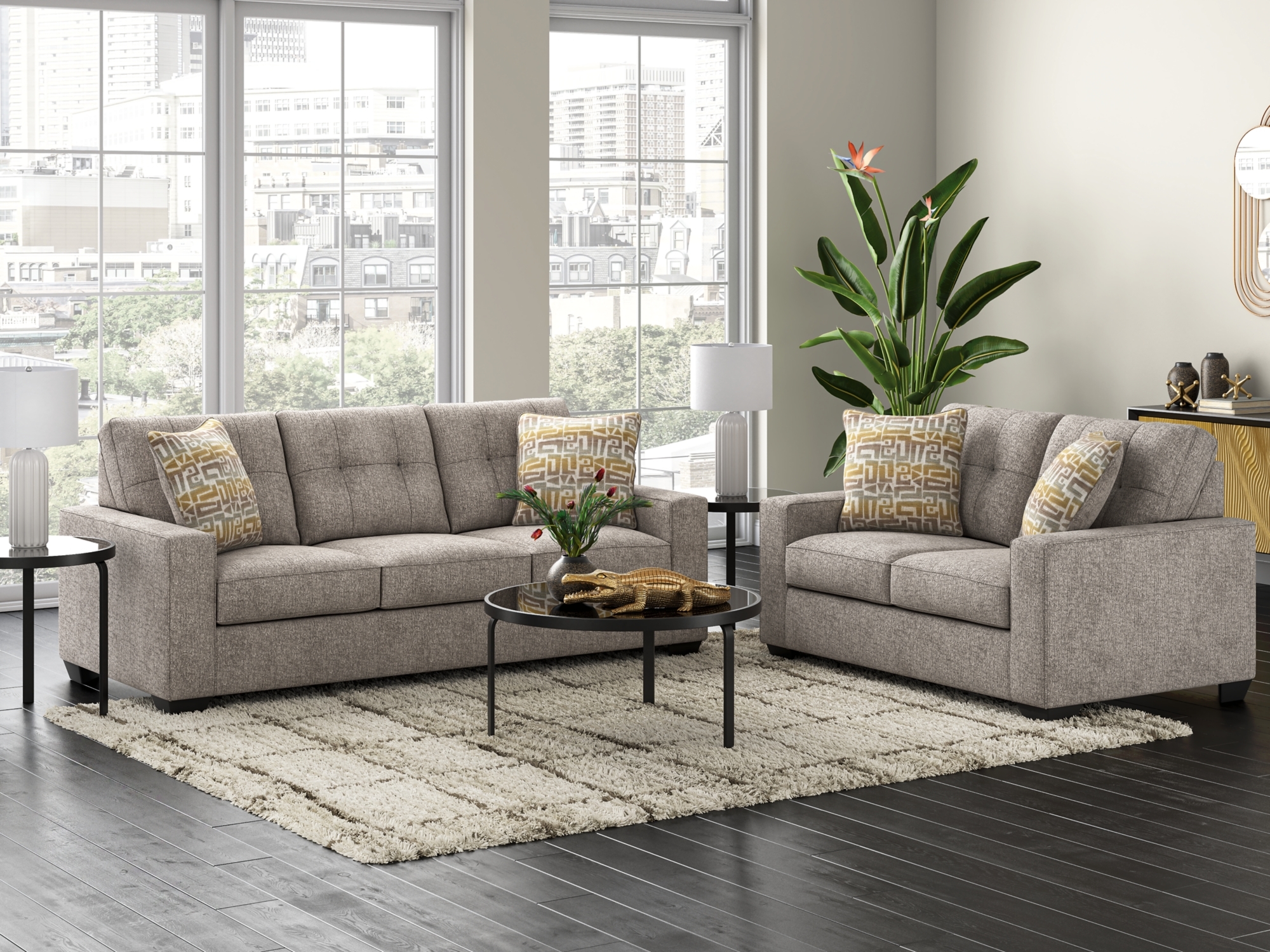 Signature Design by Ashley Storrow Living Room Set