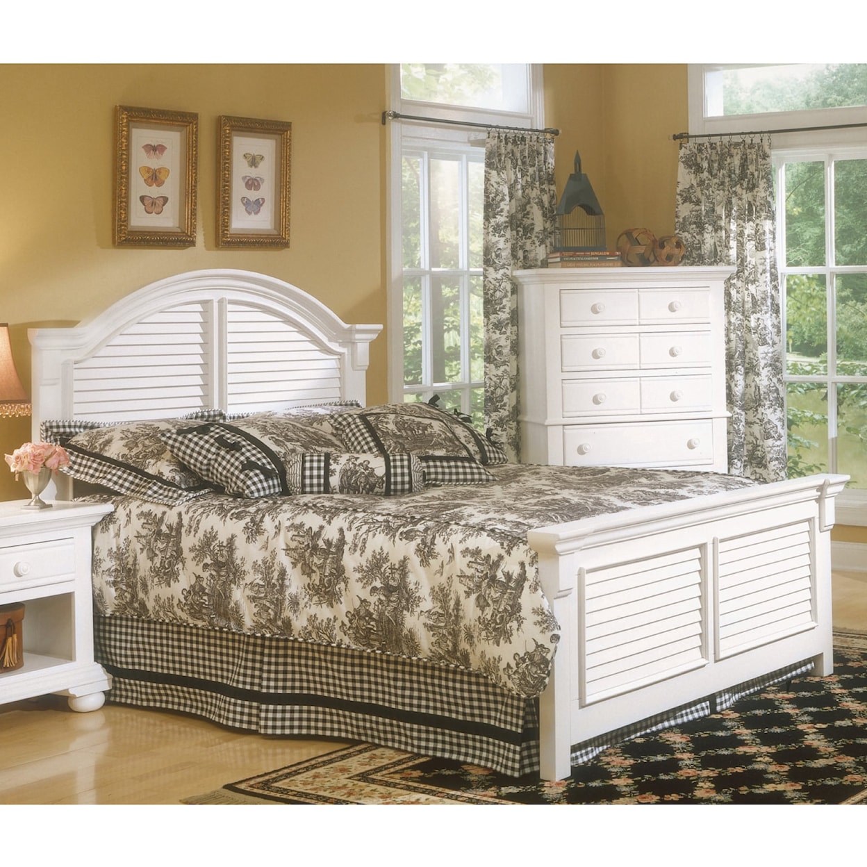 American Woodcrafters Cottage Traditions Full Bed