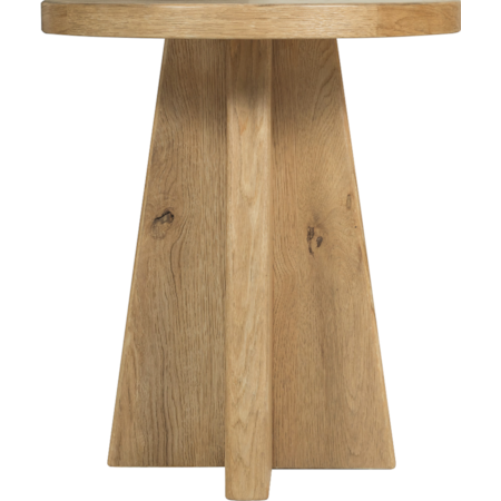 22" Rd. Pedestal End Table