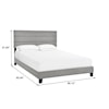 Accentrics Home Fashion Beds King Upholstered Bed