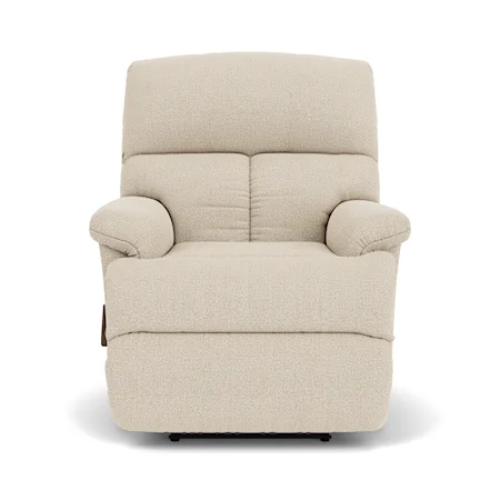 Casual Wall Recliner with Chaise Seating