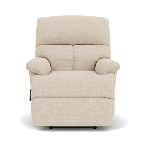 Casual Wall Recliner with Chaise Seating