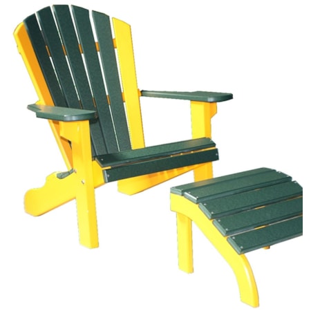 Classic Adirondack Beach Chair