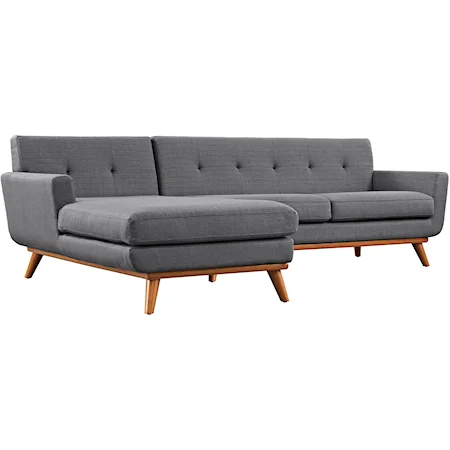 Left-Facing Sectional Sofa