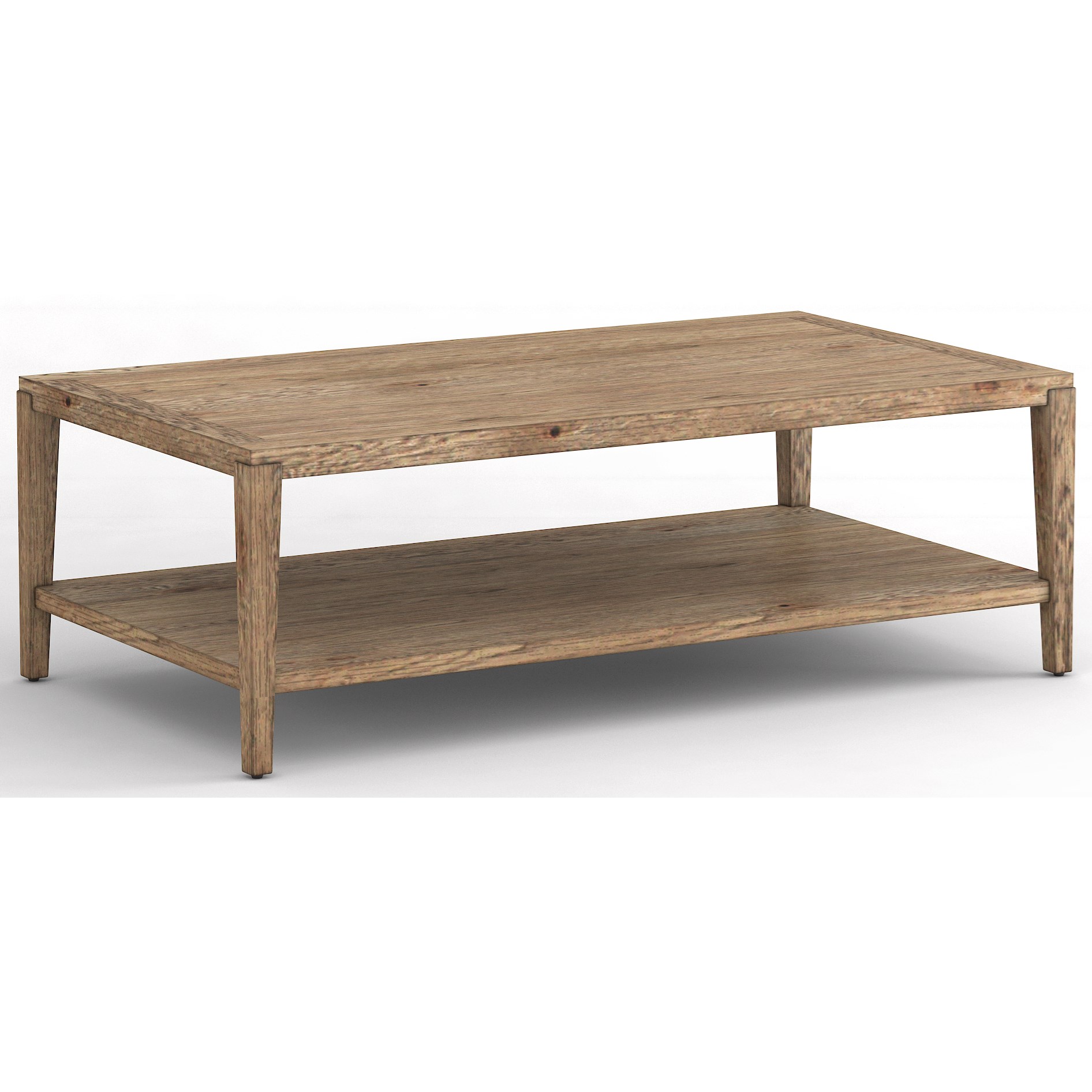 light oak rectangular coffee table